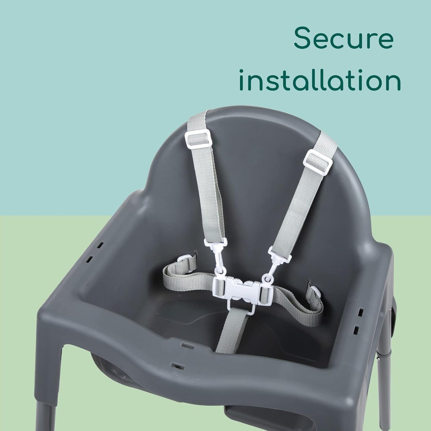 Luvelloo 2-In-1 Adjustable Baby High Chair