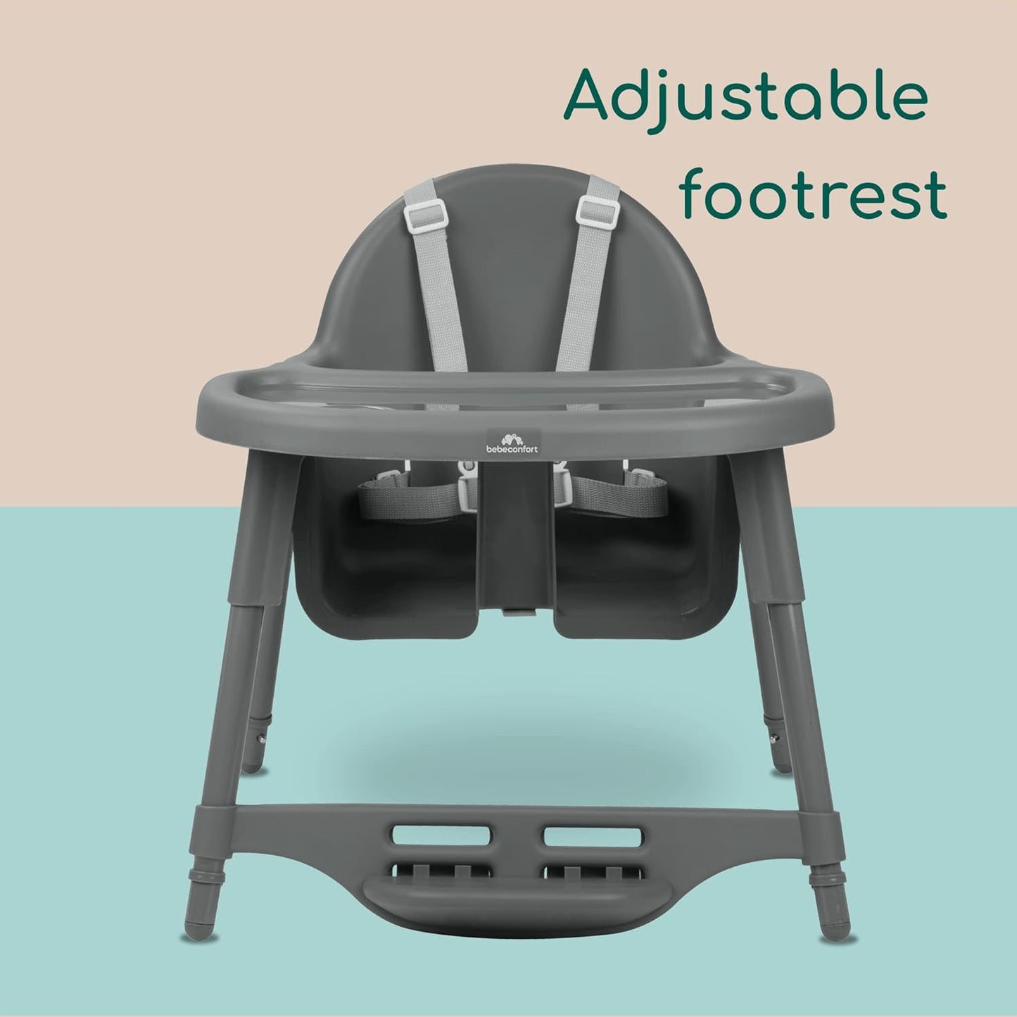 Luvelloo 2-In-1 Adjustable Baby High Chair