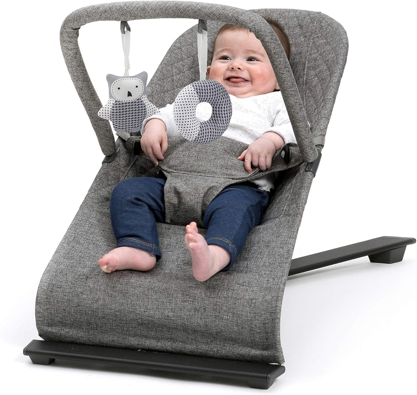 Luvelloo Gravity Baby Bouncer - Grey